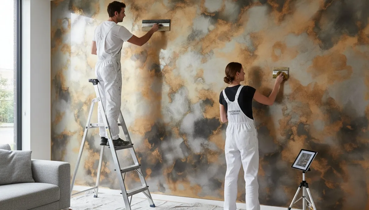 Professional faux painting and decorative wall finishes by expert painters in Brandon, FL