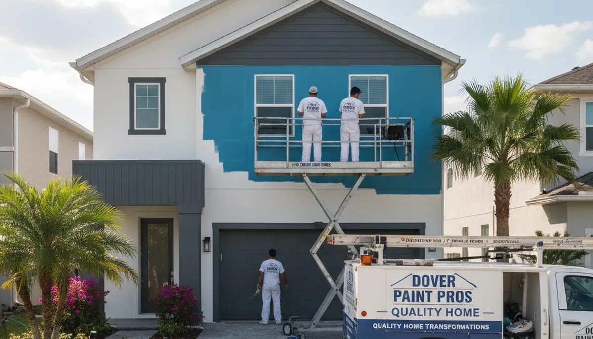 Professional house painters in Brandon FL providing expert residential painting services