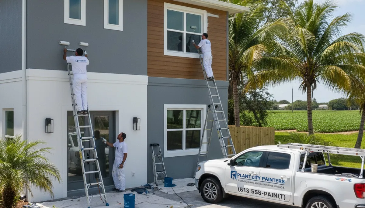 Professional house painting services in Brandon, FL for residential exteriors and interiors