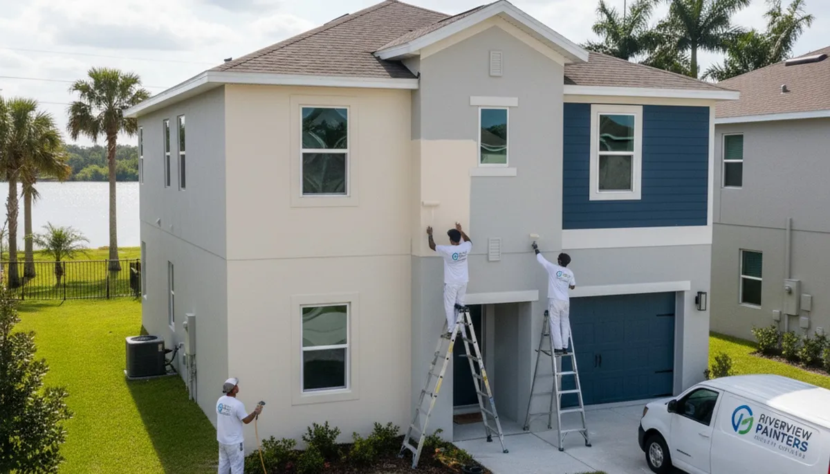 Professional house painters in Brandon FL providing expert exterior and interior painting services