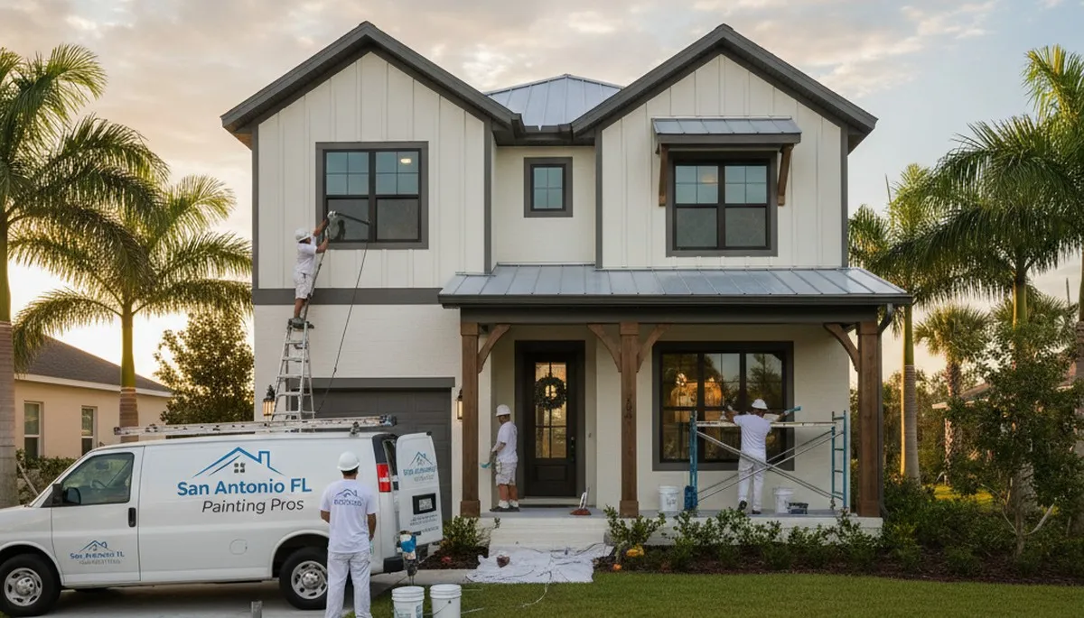 Professional house painters in Brandon, FL providing interior and exterior painting services