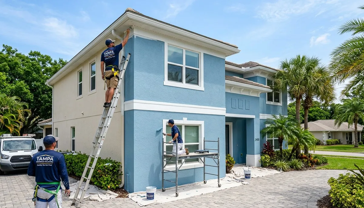 Professional house painting service in Brandon, FL by expert local painters