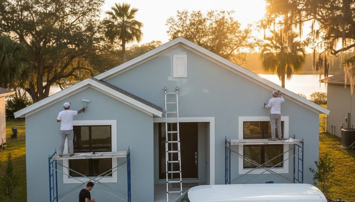 Professional house painting service in Brandon, FL by experienced painters
