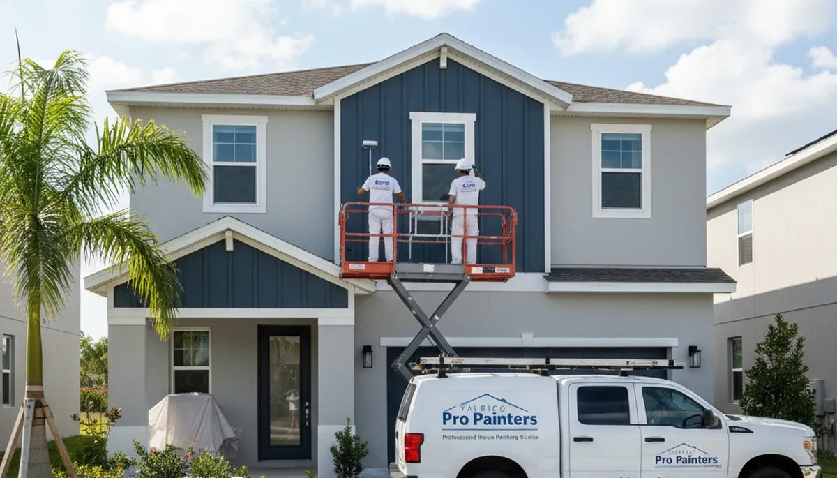 Professional house painters in Brandon FL improving home exteriors with expert painting services